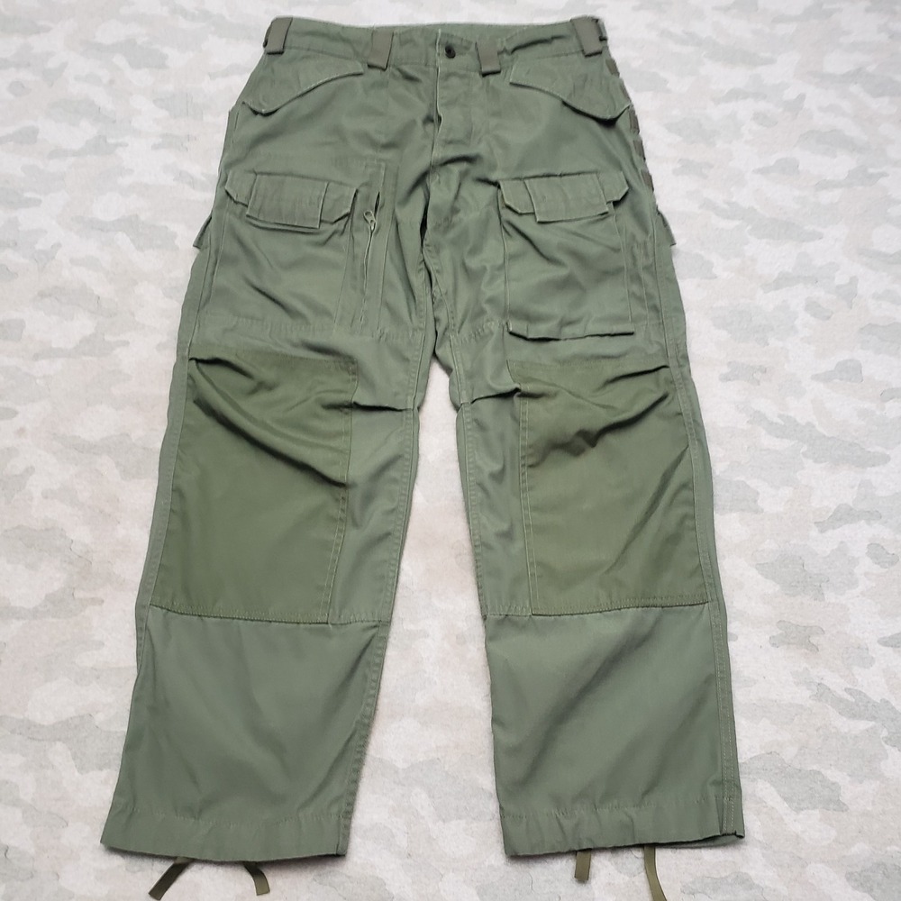 Kitanica Tactical Pants Mens Large Green Cargo Pockets Ripstop Utility Workwear